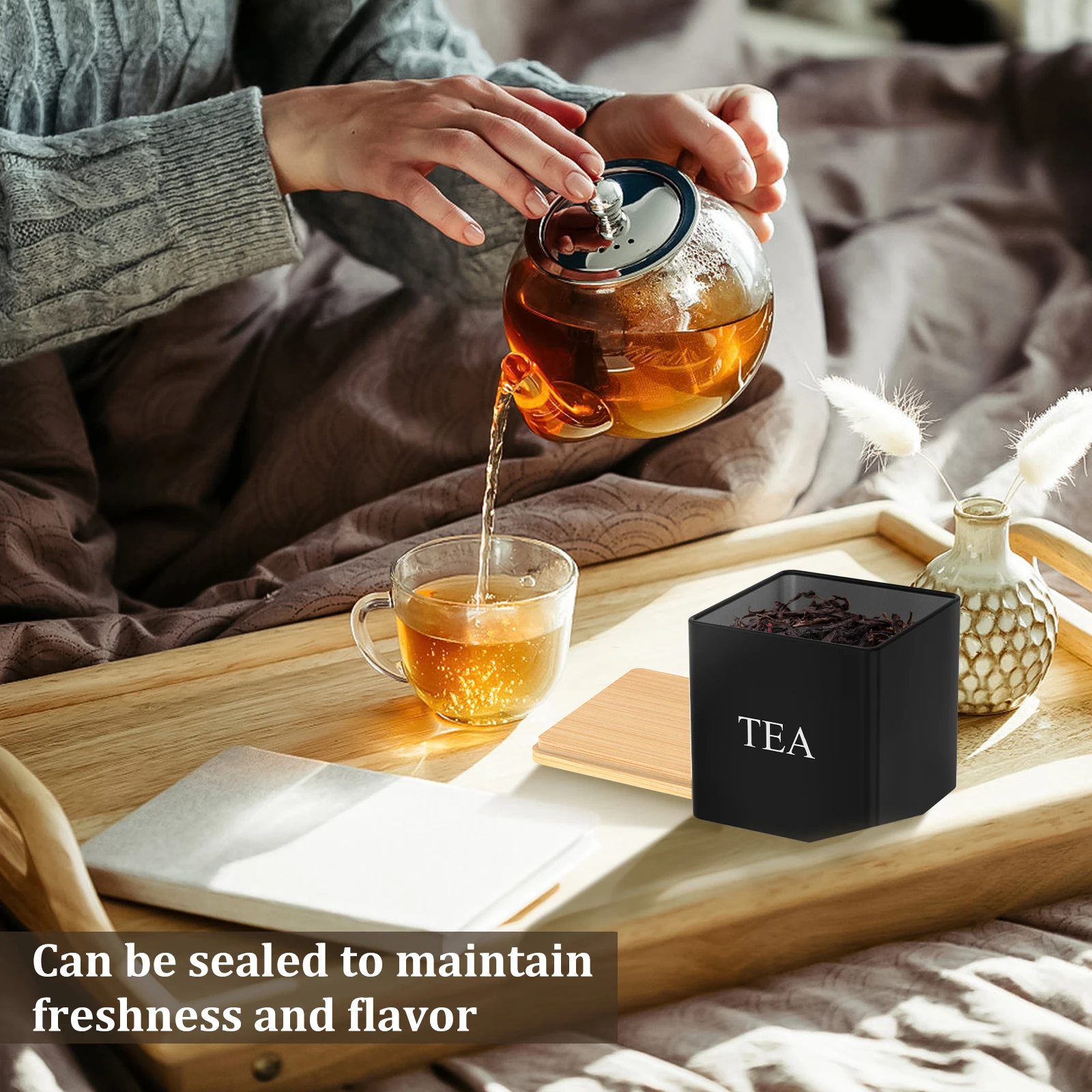 3Pcs Set 500ml Tea Sugar Coffe - Coffee Tea Jar Set recension och pris