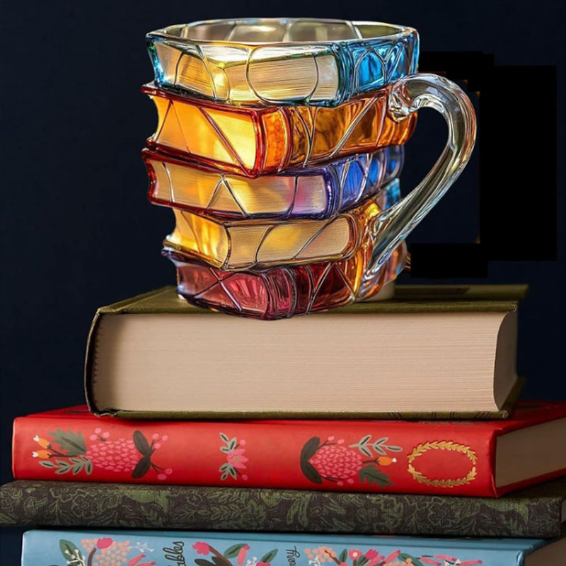 Book Coffee Mug Cappuccino col - Coffee Tea Library recension och pris