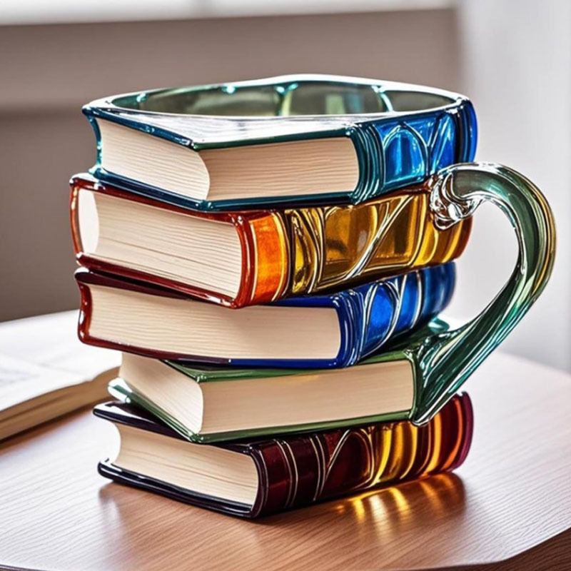 Book Coffee Mug Cappuccino col - Coffee Tea Library recension och pris