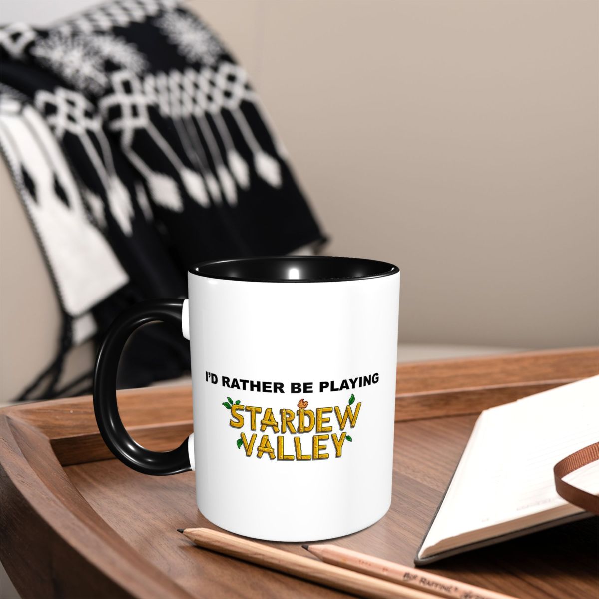 I'd Rather Be Playing Stardew  - Valley Tea And Coffee recension och pris