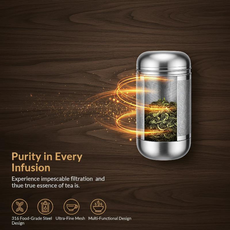 Stainless Steel Tea Infuser St - Coffee Tea Spices recension och pris