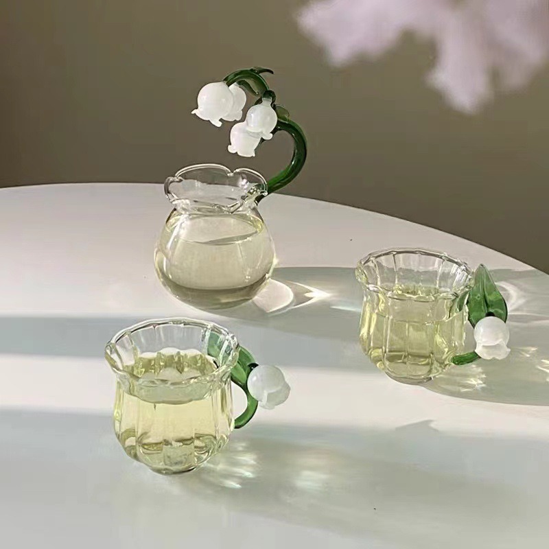 Lily of The Valley Glass Goble - Valley Tea And Coffee recension och pris