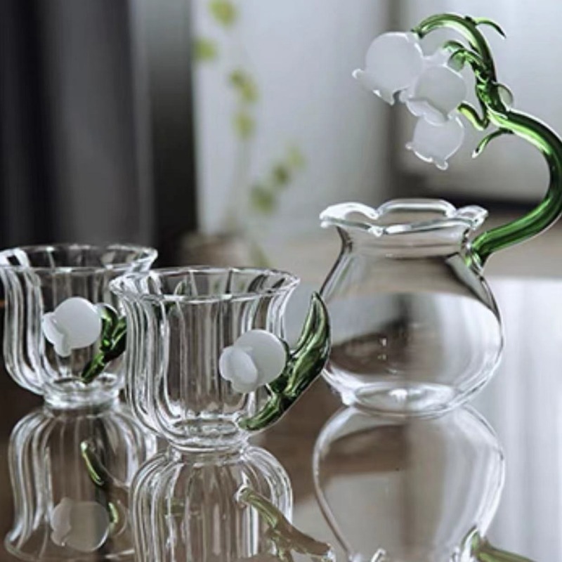 Lily of The Valley Glass Goble - Valley Tea And Coffee recension och pris