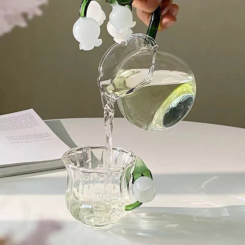 Lily of The Valley Glass Goble - Valley Tea And Coffee recension och pris