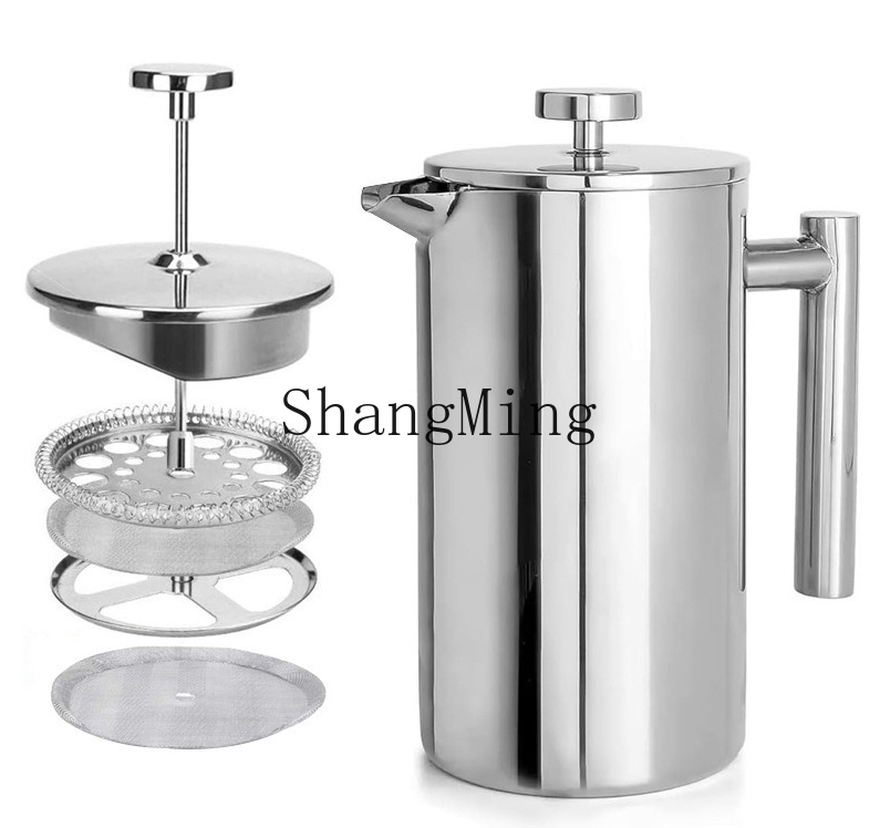 DSA stainless steel French pre - Coffee Tea Press recension och pris