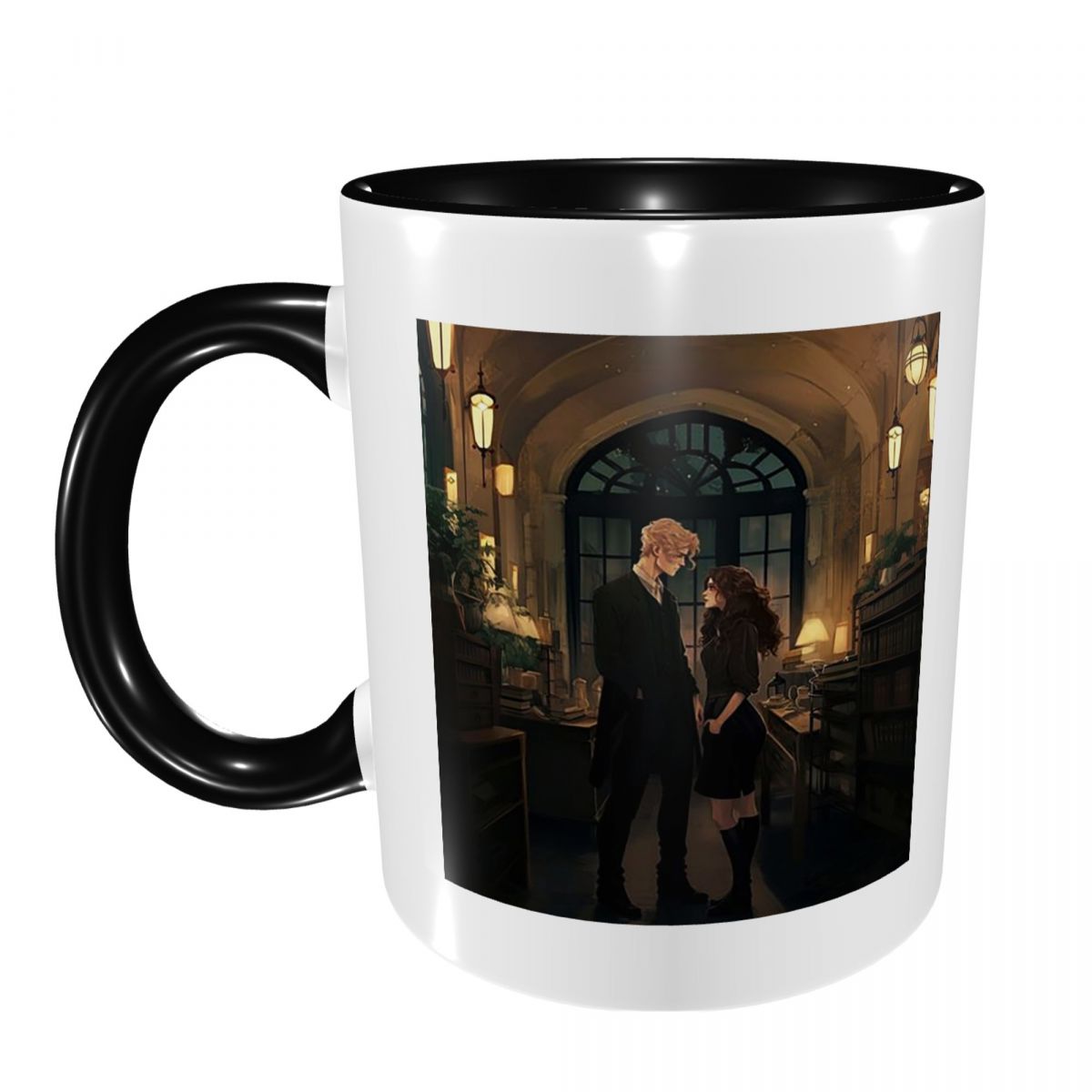 Dramione At The Library Mug Fu - Coffee Tea Library recension och pris