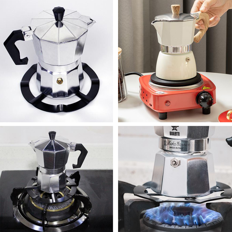 1Pcs Iron Gas Stove Cooker Pla - Moka Pot Stove recension och pris