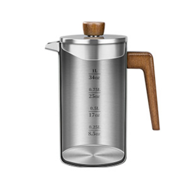 JUSTINLAU 1000ml Stainless Ste - Coffee Tea Press recension och pris