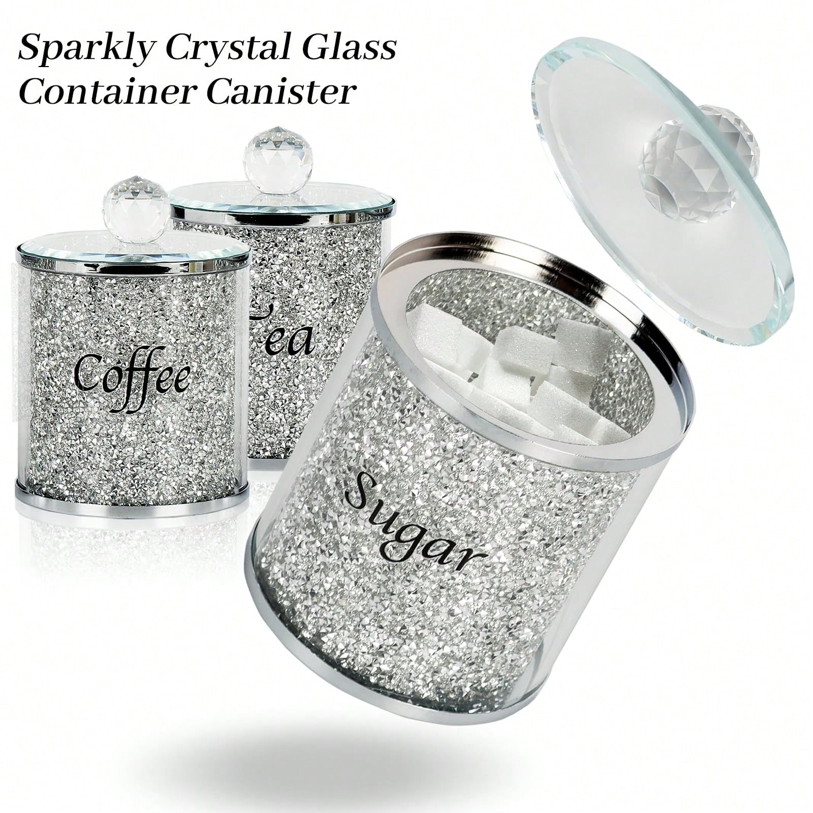 Coffee Sugar Tea Canister Set  - Coffee Tea Jar Set recension och pris