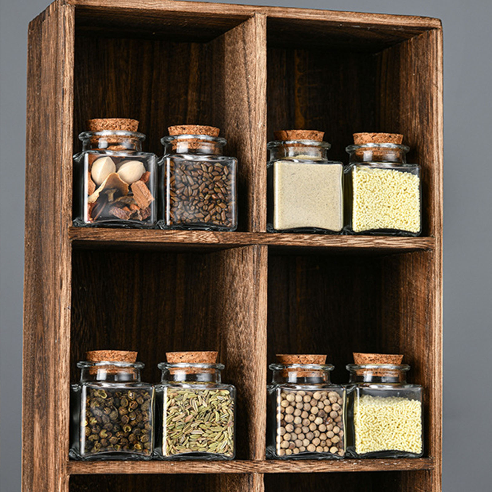 1/5/10Pcs Glass Storage Jars K - Coffee Tea Spices recension och pris