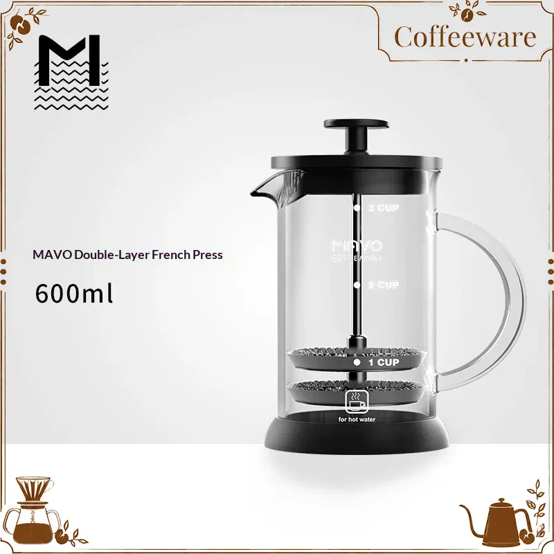MAVO French Press Coffee Maker - Coffee Tea Press recension och pris
