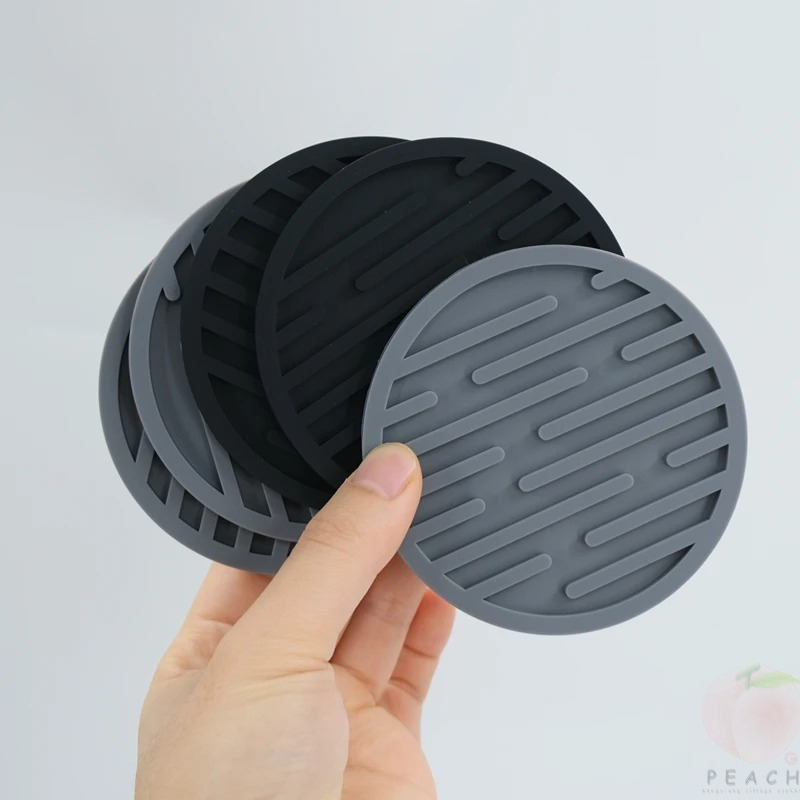10cm Silicone Coasters Round H - Coffee And Tea Bar recension och pris