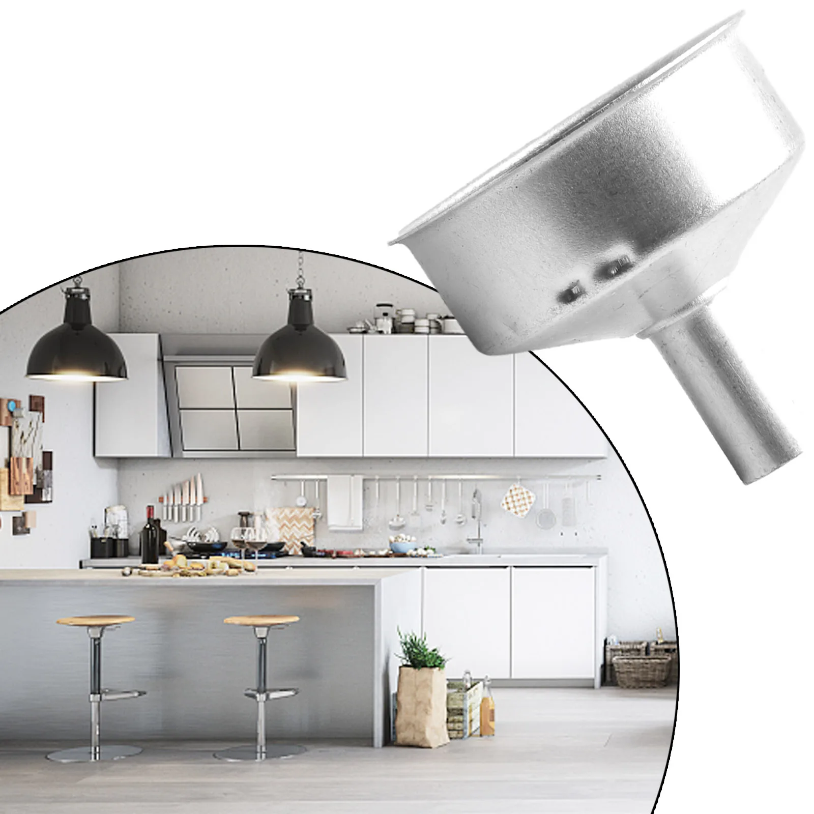 1pcs Aluminium Moka Funnel Fil - Moka Pot Stove recension och pris