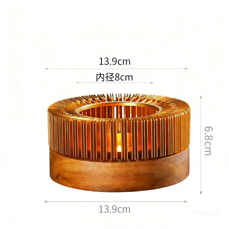 Gold Hollow Aluminum Alloy Tea - Coffee Tea Stand recension och pris