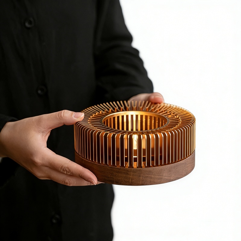 Gold Hollow Aluminum Alloy Tea - Coffee Tea Stand recension och pris
