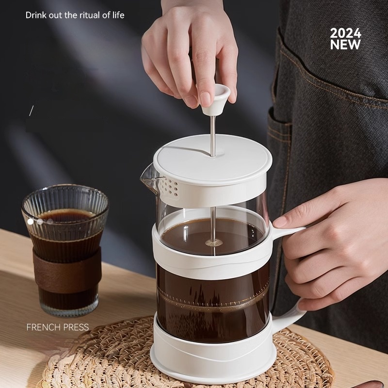 GIANXI Hand Press Coffee Maker - Coffee Tea Press recension och pris