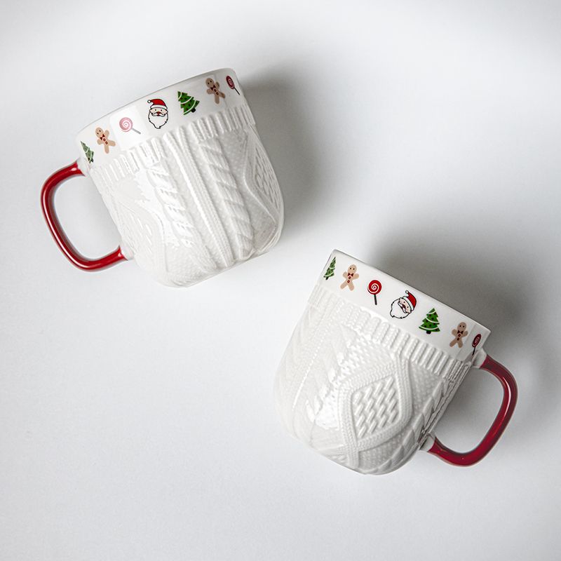 380ml Christmas Sweater Cerami - Coffee Tea Icon recension och pris