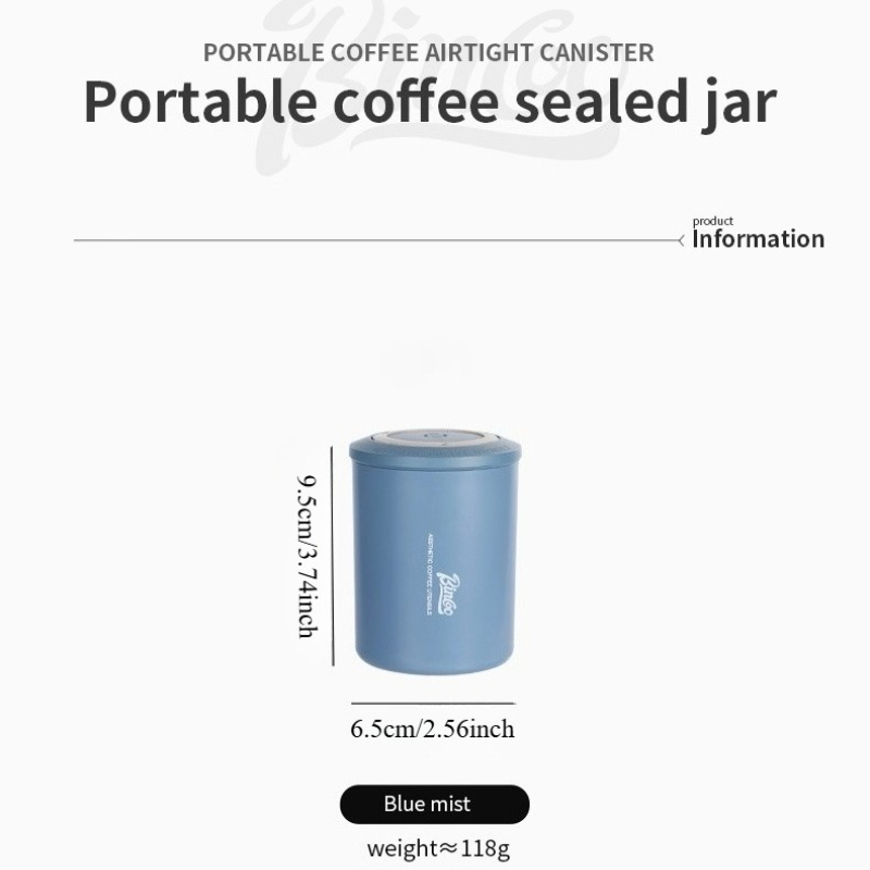 Bincoo Coffee Powder Airtight  - Coffee Tea Beans recension och pris