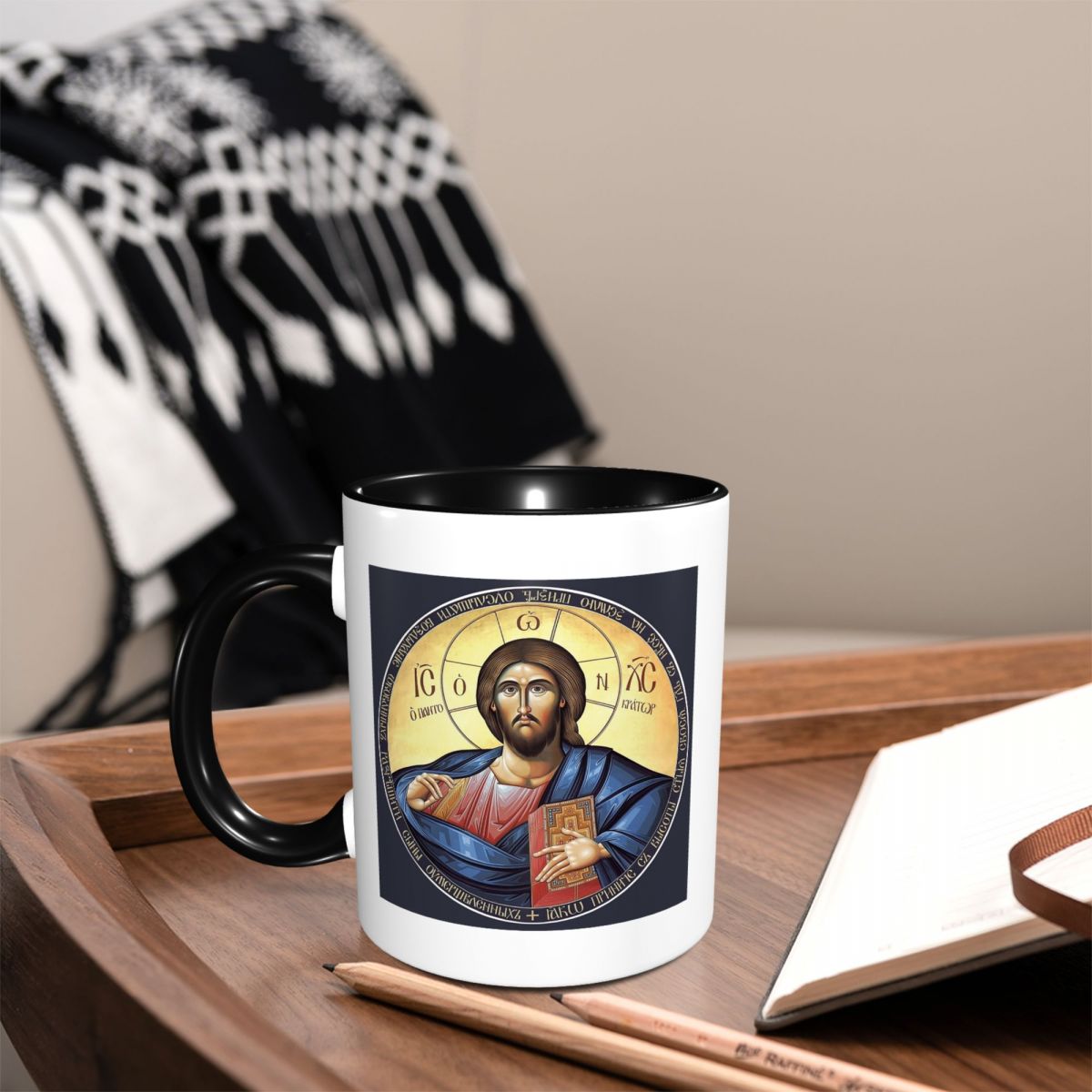 Christ Pantocrator Orthodox Ic - Coffee Tea Icon recension och pris