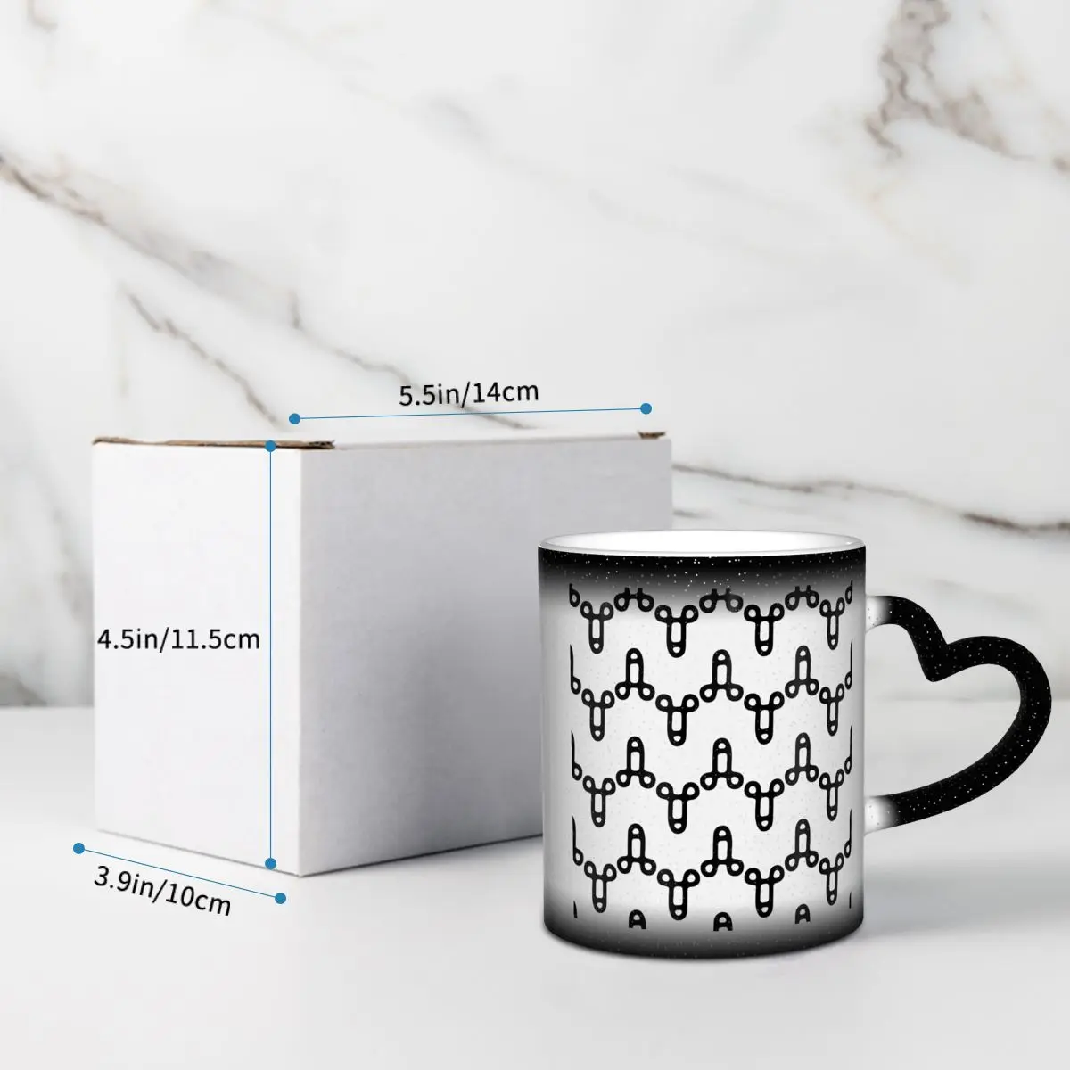 Penis Icon Pattern Light Mug F - Coffee Tea Icon recension och pris