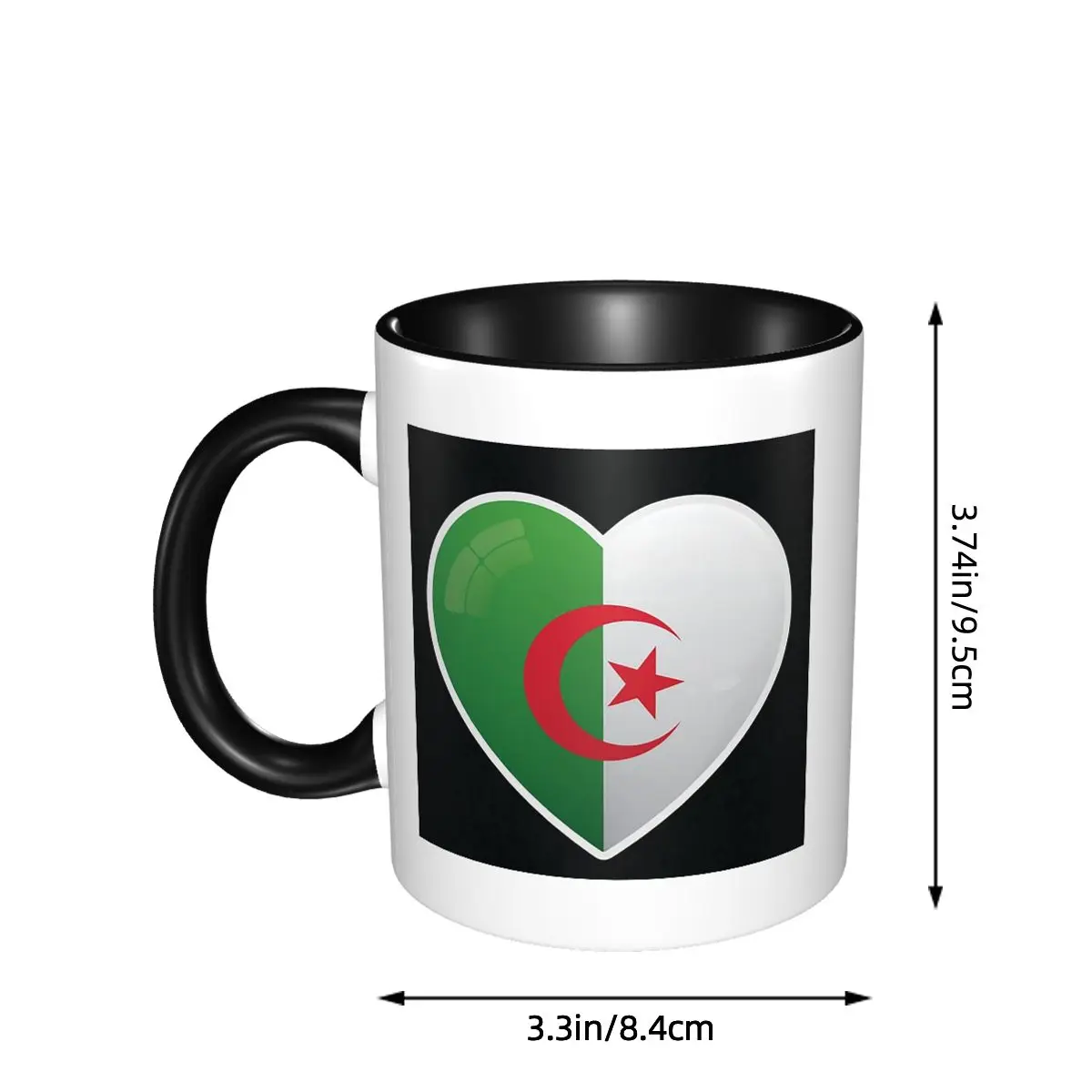 Algeria Algerian Flag Love Ico - Coffee Tea Icon recension och pris