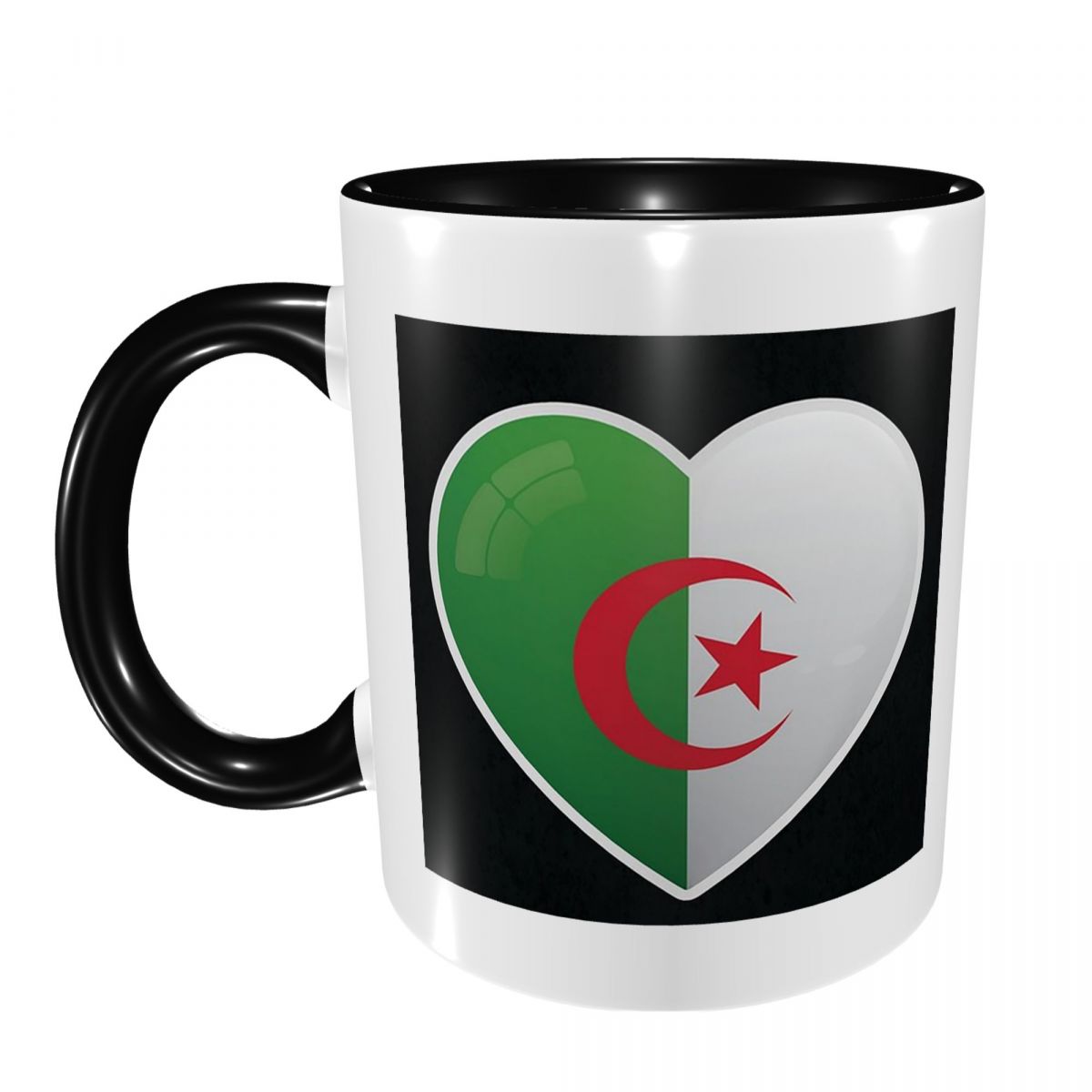 Algeria Algerian Flag Love Ico - Coffee Tea Icon recension och pris