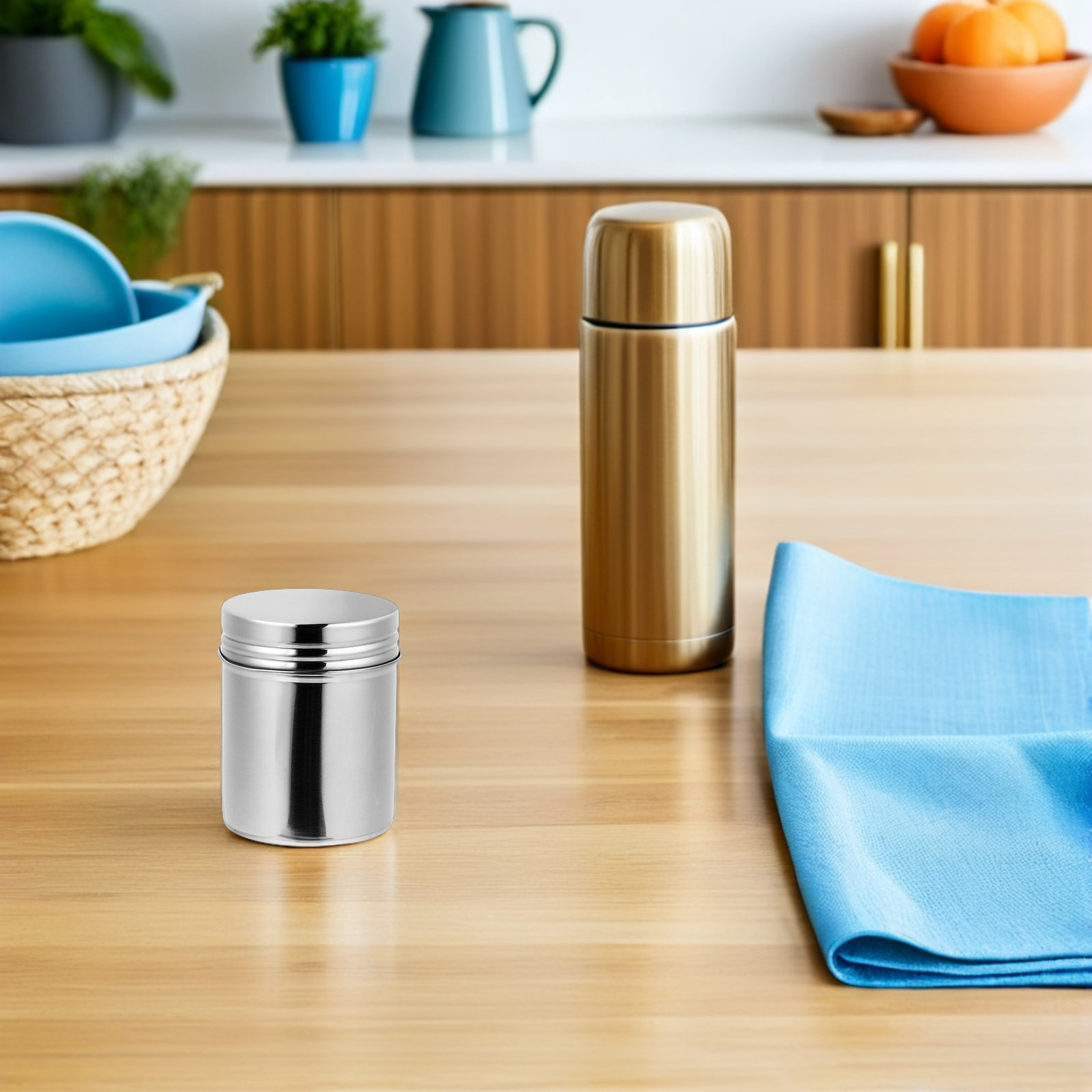 2Pcs Stainless Steel Canisters - Coffee Tea Spices recension och pris