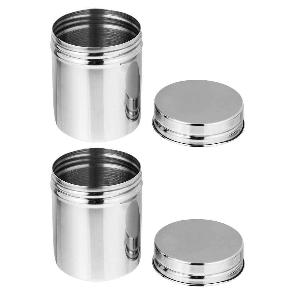 2Pcs Stainless Steel Canisters - Coffee Tea Spices recension och pris