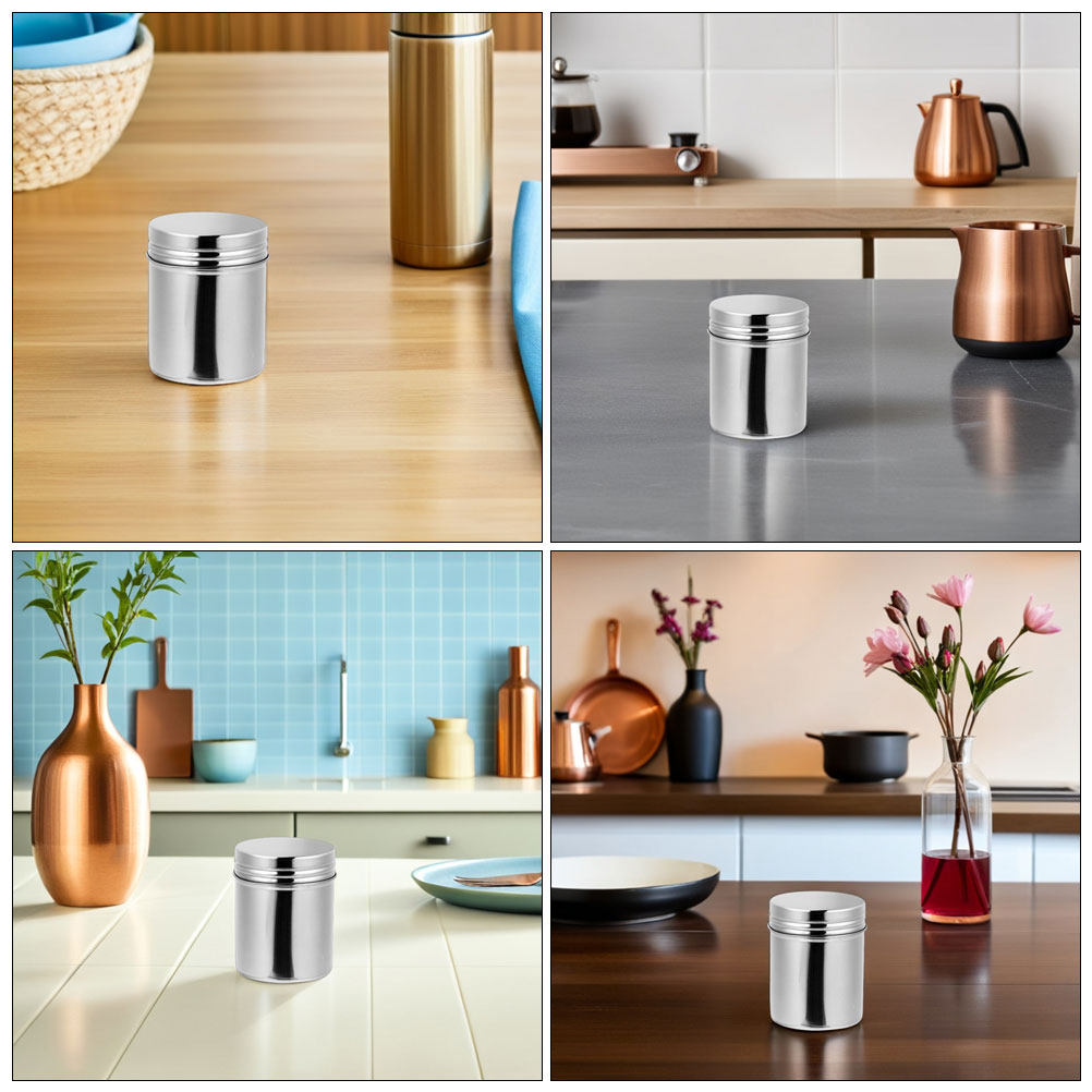 2Pcs Stainless Steel Canisters - Coffee Tea Spices recension och pris