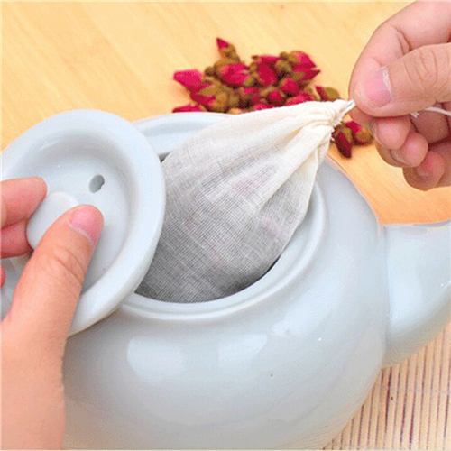 1pc/10Pcs Cotton Tea Bags Musl - Coffee Tea Spices recension och pris