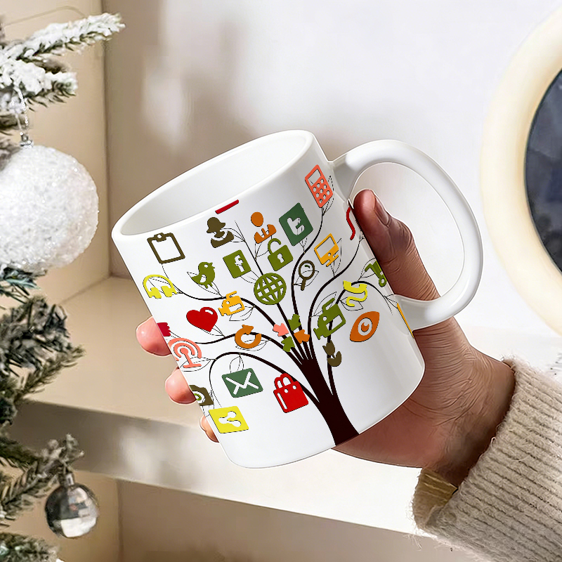 Technology Icon Creative Tree  - Coffee Tea Icon recension och pris