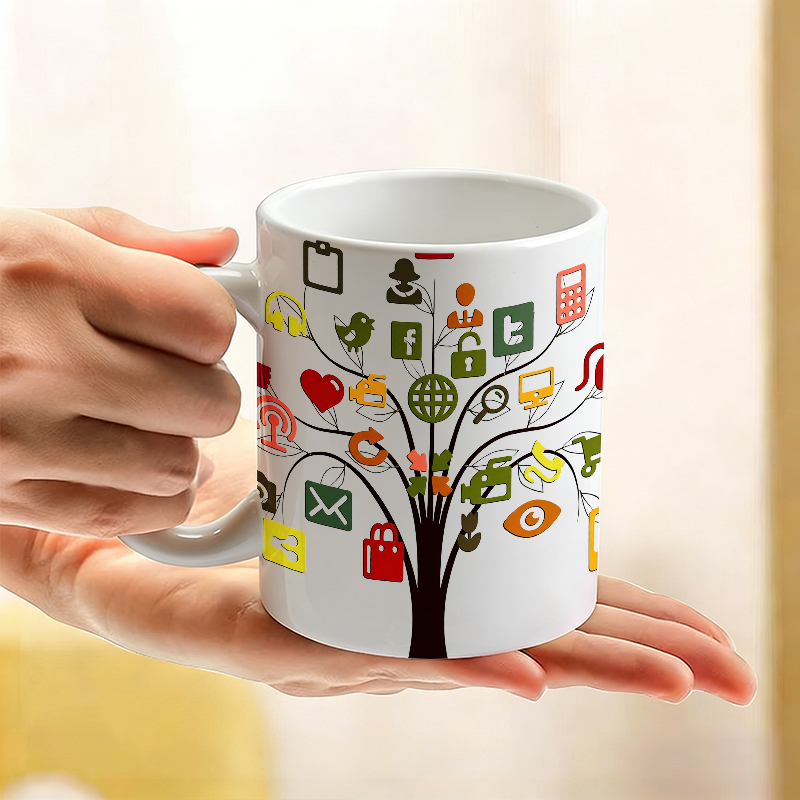 Technology Icon Creative Tree  - Coffee Tea Icon recension och pris