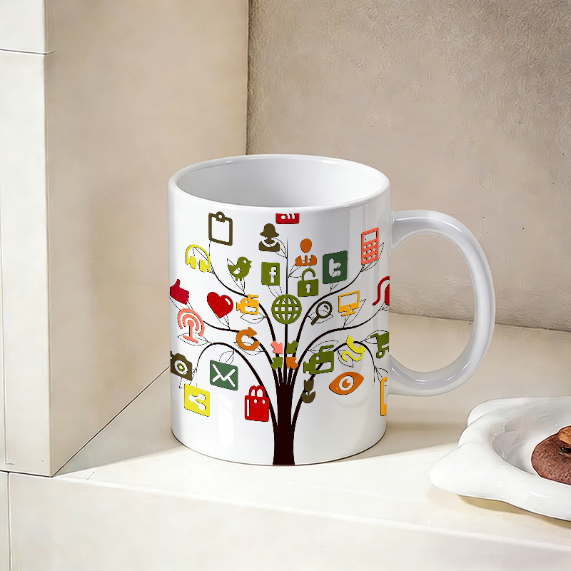 Technology Icon Creative Tree  - Coffee Tea Icon recension och pris