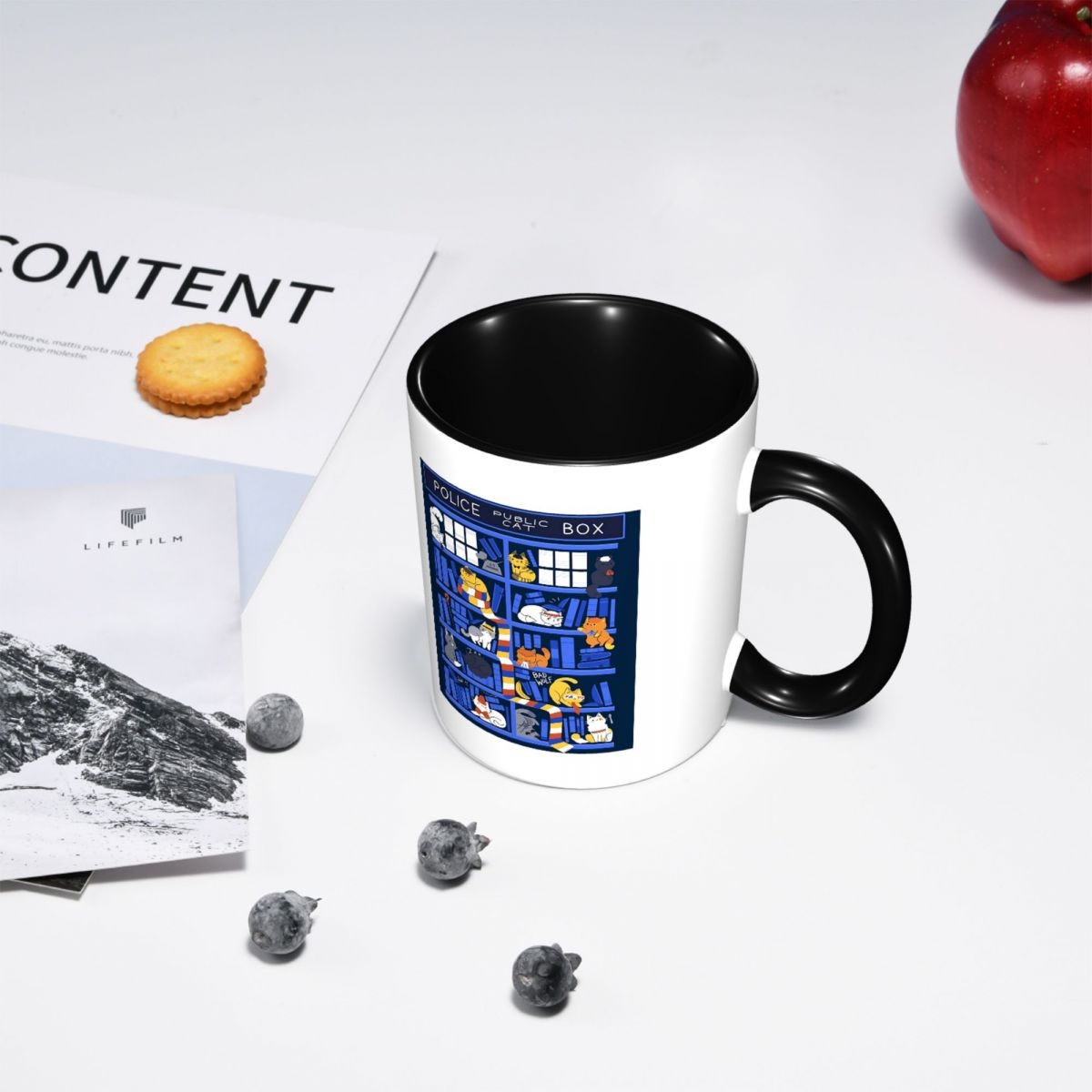 Library Box Who Mug Funny Cera - Coffee Tea Library recension och pris