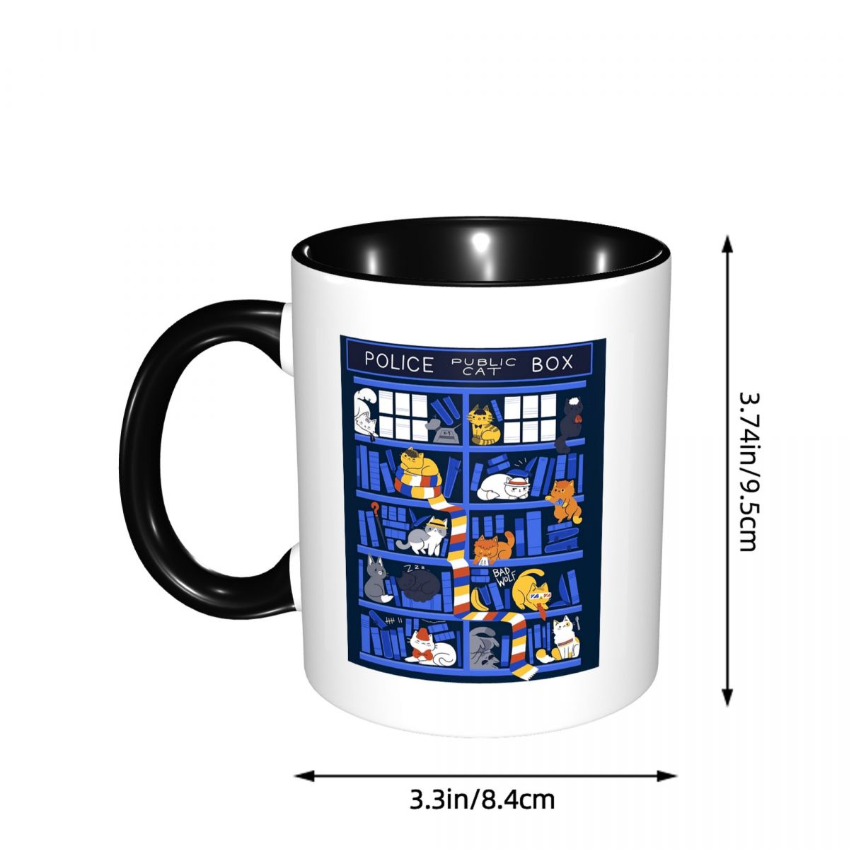 Library Box Who Mug Funny Cera - Coffee Tea Library recension och pris