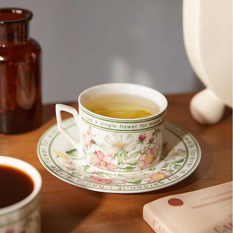 French Retro Style Coffee Cup  - Coffee Tea Drawer Organizer recension och pris
