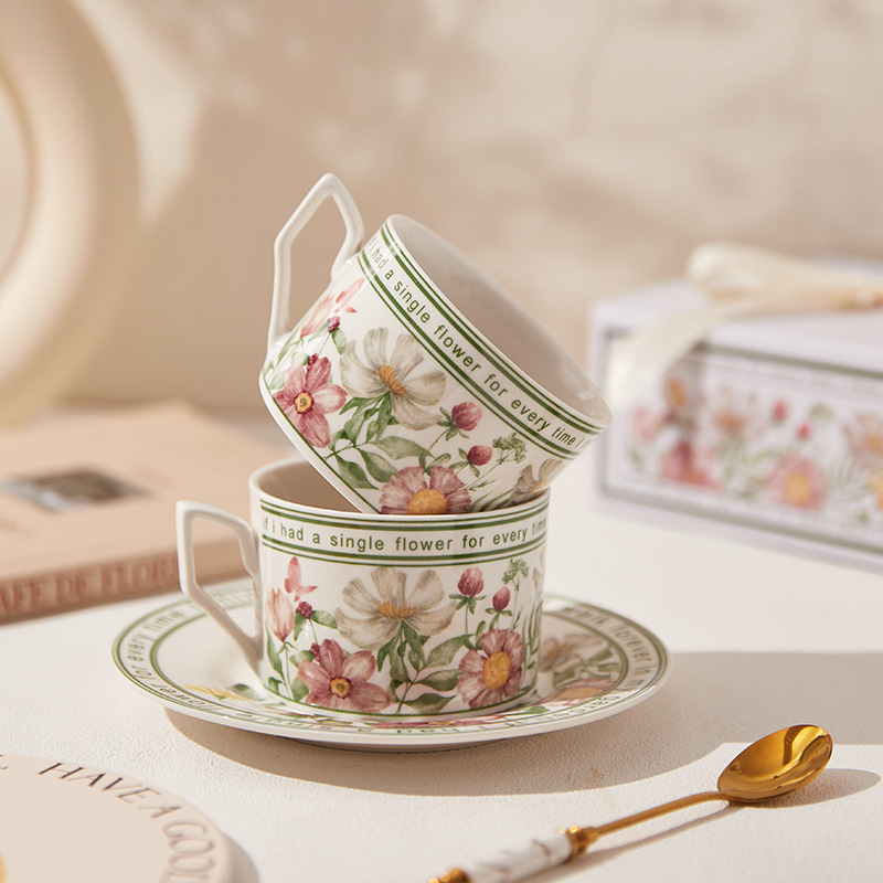 French Retro Style Coffee Cup  - Coffee Tea Drawer Organizer recension och pris