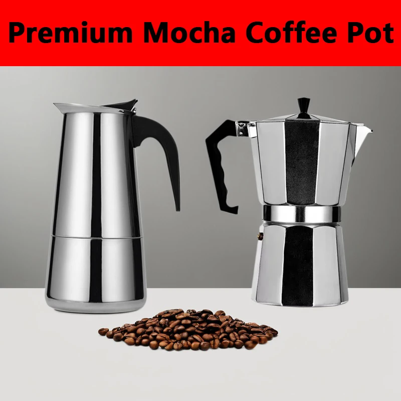 Coffee Maker Moka Pot 50ml-600 - Moka Pot Stove recension och pris