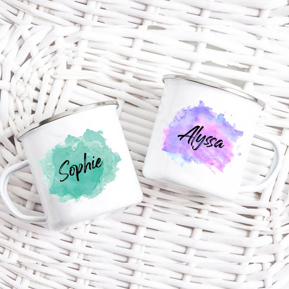 Personalized Mug Watercolor Wi - Coffee Tea Name recension och pris