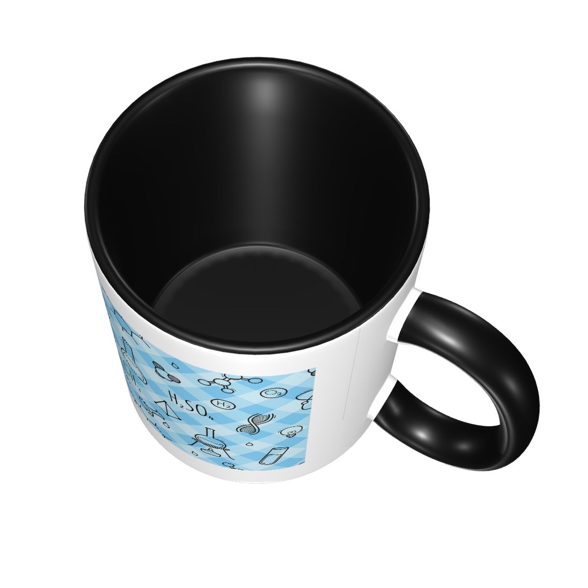 Science Icons Plaid Pattern A  - Coffee Tea Icon recension och pris
