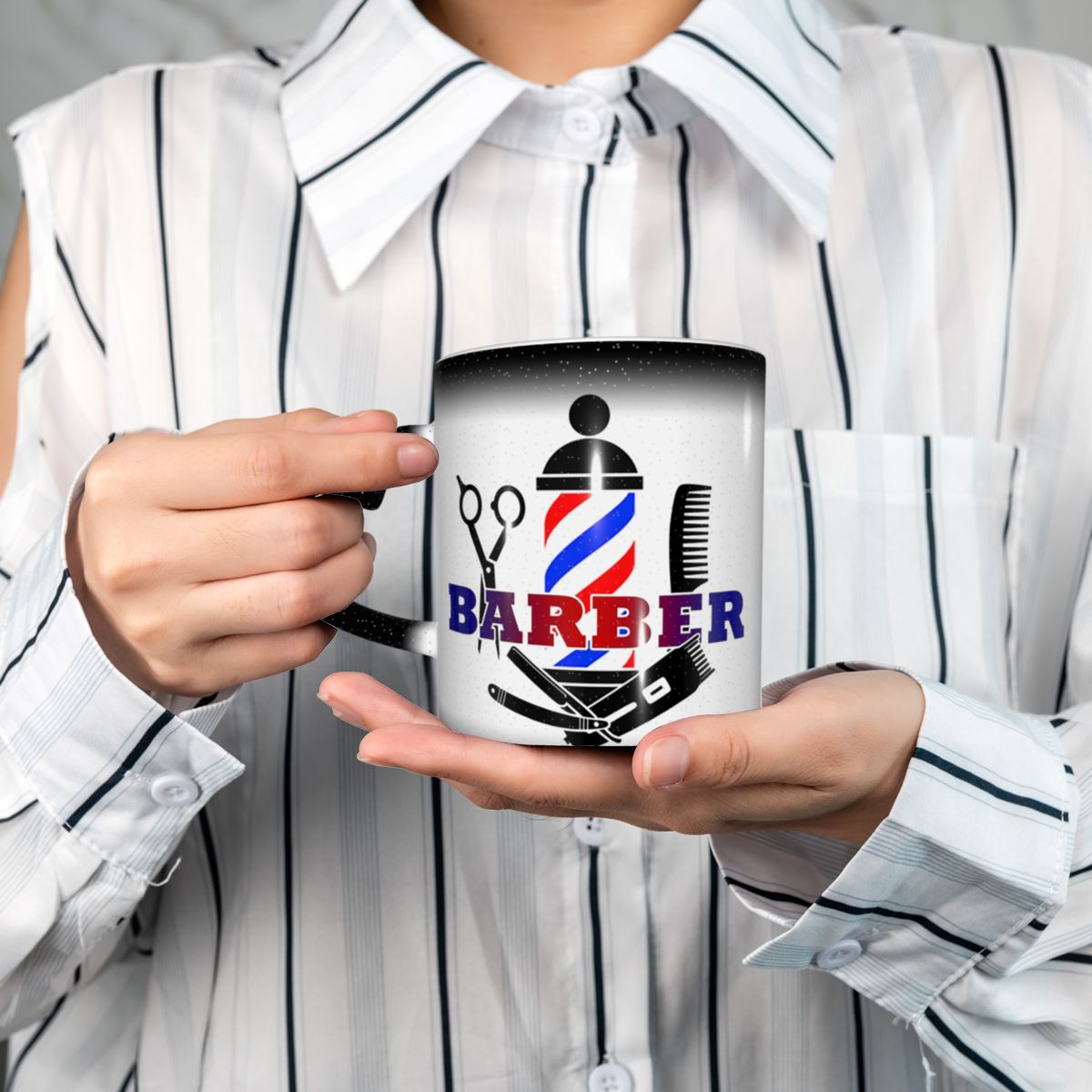 Barbershop Icons Hairdresser H - Coffee Tea Icon recension och pris