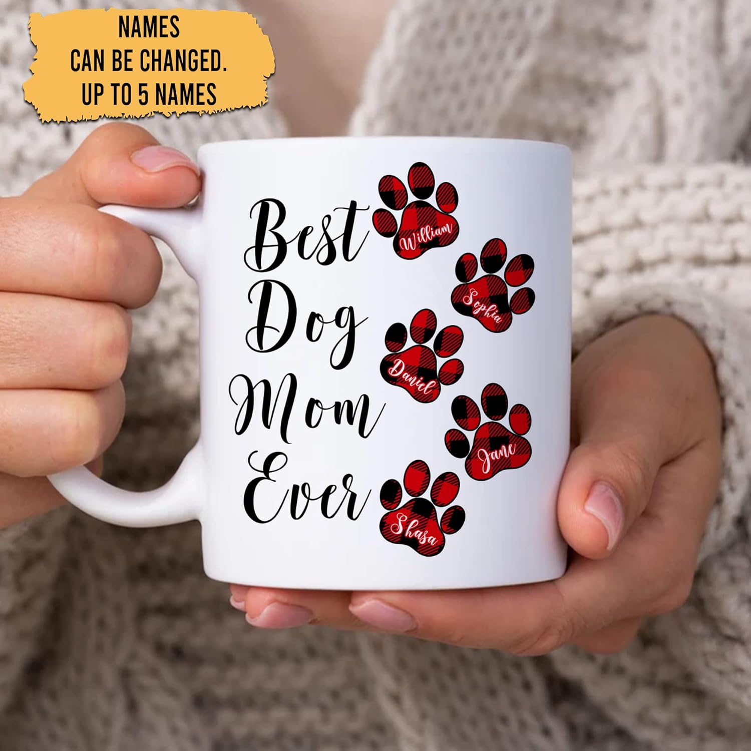Personalized Gifts For Dog Lov - Coffee Tea Name recension och pris