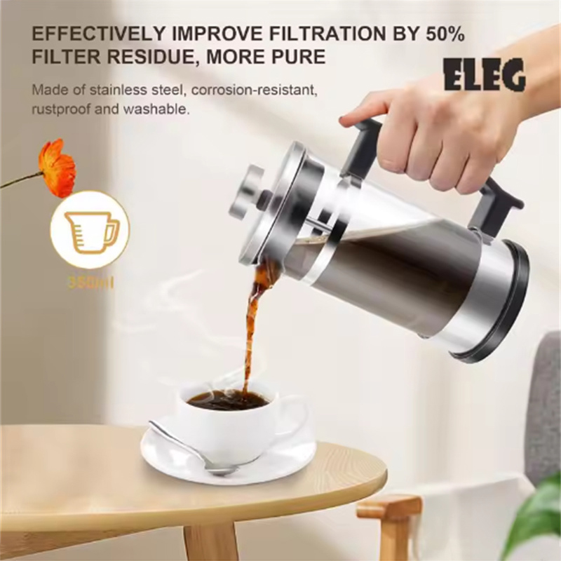 Coffee French Press Pot With F - Coffee Tea Press recension och pris